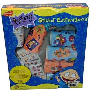 Adesivo Nickelodeon RUGRATS Stravaganza 500 adesivi Sandylion vintage 97 in scatola - Foto 1 di 11