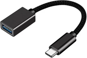 USB-C Type C Male to USB 3.0 Type A Female OTG Adapter Converter Cable Cord - Picture 1 of 6