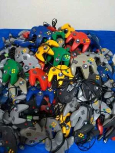 Nintendo 64 N64 Controller Official Lot of 100 Tested Random Color cleaned - Picture 1 of 1