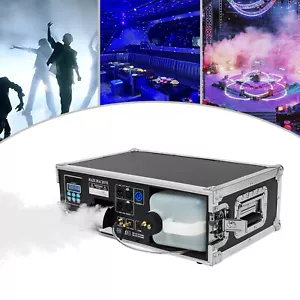Nebulizzatore da stadio 1500 W 3,5 L macchina foschia DMX 512 macchina nebbia hazer effetto palco telecomando - Foto 1 di 16