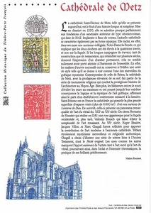 Document Philatélique 1er Jour : 32 2002 - Cathédrale de Metz - Picture 1 of 1