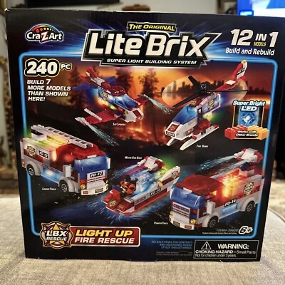 Cra-Z-Art Lite Brix 12 In 1 Models Build And Rebuild - Image 1 of 3