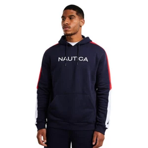 Nautica Bourne OH Hoody Mens Dark Navy - Picture 1 of 3