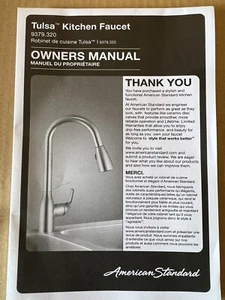 American Standard Tulsa Pull Down Kitchen Faucet Stainless Steel 9379320 - Picture 1 of 6