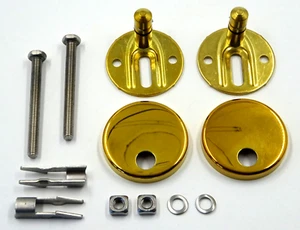 SoftClose Scharnier Edelstahl Befestigung für Cedo Pro / Haro WC Sitz - Gold - Bild 1 von 5