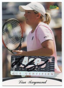 2010 Ace Authentic Aces Autographs 71 Lisa Raymond Auto 60/85