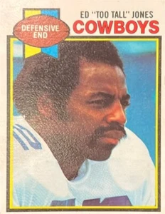 1979 Topps #24 Ed "Too Tall" Jones - Dallas Cowboys - Picture 1 of 2