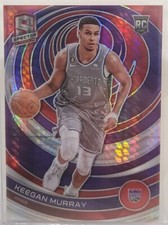 2022-23 Panini Spectra Asia Keegan Murray Rookie Prizm Red Kings #195