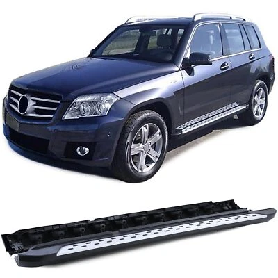 Alu Trittbretter Flankenschutz OE Style mit ABE !!  für Mercedes GLK X204 08-15 - Bild 1 von 4