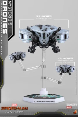 Drone Spiderman lejos de casa # 906930 Hot Toys caja de envío sellada de fábrica Foto 1 de 4