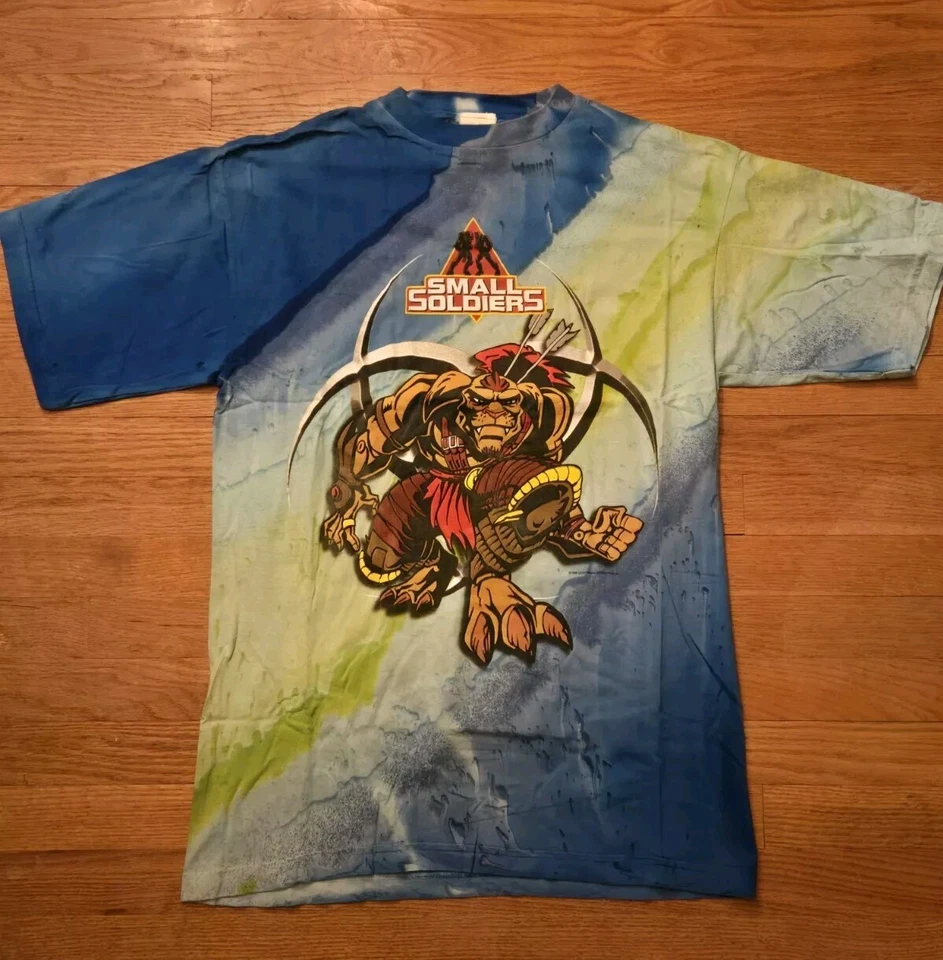Camiseta Promocional Película Small Soldiers Archer Gorgonites 1998 De Colección Adulto Lg Foto 1 de 4