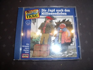 TKKG CD Folge 1 Die Jagd nach den Millionendieben altes LOGO - Bild 1 von 4