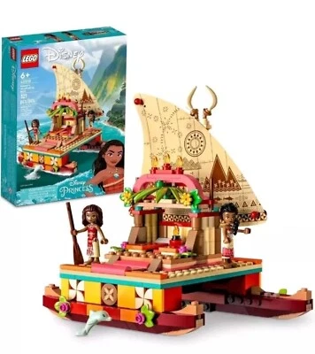 LEGO Disney princess Moana's Wayfinding Boat Building set(43210) Girls gifts🎄🎁 - Image 1 of 4