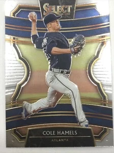 Cole Hamels 2020 Select #18 Atlanta Braves Baseball Card - Picture 1 of 12