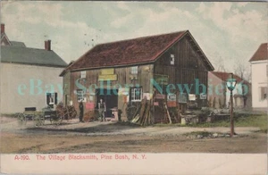 Pine Bush NY - VILLAGE BLACKSMITH SHOP - Postal Condado de Orange - Imagen 1 de 2