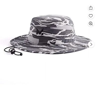 Mission Cooling Sun Hat HydroActive Matrix Camo Silver #109076 NWT KS1-2023 - Image 1 of 4