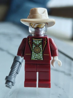NEW Ultra Agents Invizable Mr Pale Custom Lego Minifigure 70167 Ninjago Paleman - Image 1 of 2