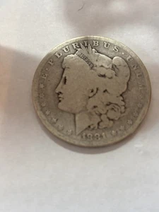 1881 Morgan Silber Dollar 1 $ Münze Liberty Eagle Rückseite - Philadelphia - Bild 1 von 2