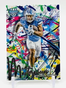OMARION HAMPTON - SP CHROME REFRACTOR MASTERPIECES #BM-4 - 2024 Bowman's Best U - Imagen 1 de 2