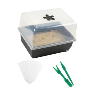 Juego de inicio de semillas, germinación de plantas, gran capacidad, de pie, - Imagen 1 de 6