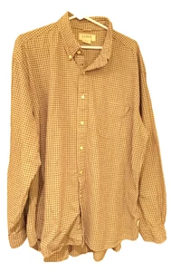 J.Crew Hemd Herren XL grau kariert langarm 100% Baumwolle Button Down - Bild 1 von 4