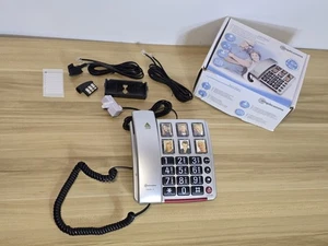 Amplicomms BigTel 40 PLUS téléphone fixe gros bouton extra fort difficile à entendre - Photo 1/14