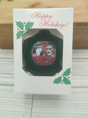 The Mummy And The Monkey Christmas Ornament Shatter Proof Bulb Horror Hosts  - Image 1 of 4