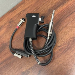 Vintage Heil HLHS2 HS-2 Ergonomischer Handschalter mit P.T.T. Fußschalterkabel - Bild 1 von 5