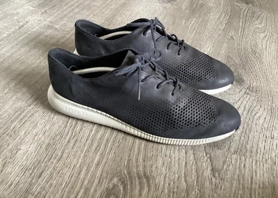 Zapatilla deportiva Cole Haan para mujer talla 8,5 B 2,Zerogrand ala láser negra nobuck W05122 Foto 1 de 4