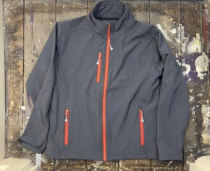 Giacca SoftShell Antivento Doccia. Grigio. Medium. - Foto 1 di 6