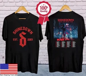 Camisa de gira de baile para niños Shinedown Dance 2025, camiseta con logotipo de banda brillante - Imagen 1 de 8