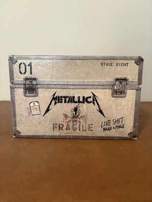 Metallica Live Shit: Binge & Purge Box Set Cassette & VHS  Magazine And Stencil - Image 1 of 4