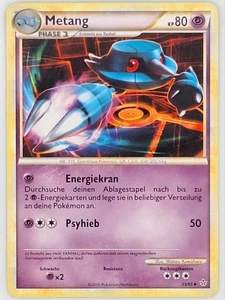 Metang 33/95 Pokemon - German HGSS Unleashed MP - Picture 1 of 2