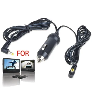 Caricabatteria da auto per Logik L9DUALM13 DUAL doppio schermo lettore DVD in adattatore auto - Foto 1 di 4