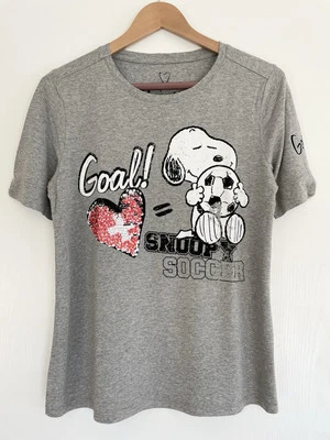 Frogbox Snoopy Soccer T-Shirt, Gr. 38, NP 99,90 Euro, Neu! - Bild 1 von 4