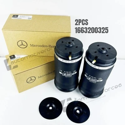 BENZ OEM 1663200325 Rear Air Spring Suspension Bag for GL350 GL450 GL550 ML450 Foto 1 de 4