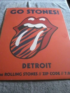 THE ROLLING STONES //ZIP CODE TOUR// DETROIT 7.08.15 POSTER (24 X 18) - Bild 1 von 4