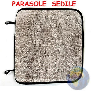 PARASOLE per AUTO Cuscino SEDILE Macchina AUTOMOBILE in ALLUMINIO Coprisedile - Imagen 1 de 1