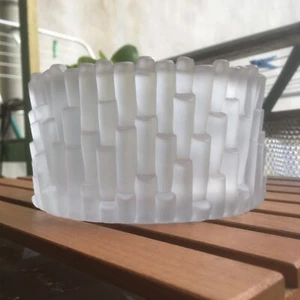 Peill & Putzler Schale Schüssel Glas Eiszapfen Frosted Mattiert 15cm - Bild 1 von 15