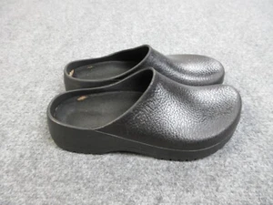 Birkenstock Profi Birki Sandals Mens Size 9 EU 42 Black Chef Clogs - Picture 1 of 15
