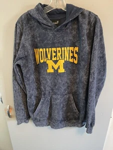 Gen 2 Juvenil Talla XL 18/20 Michigan Wolverines Nuevo con Etiquetas Tie Dye Azul Pullover Sudadera con Capucha - Imagen 1 de 7