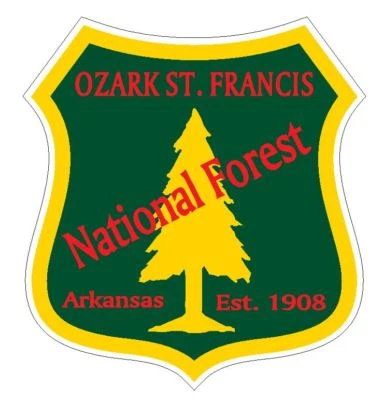 WINTER PARK PRODUCTS Ozark St. Francis National Forest Sticker R3288 Arkansas YOU CHOOSE SIZE