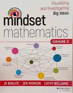 Mindset Mathematics: Visualizing & InvestigatingGrade 2(2022 Jo Boal LIKE NEW 👍 - Picture 1 of 5