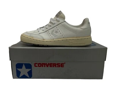 vintage converse sneakers youth big kids size 3 deadstock 80s NIB NOS 1985 - Image 1 of 4