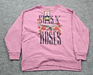 Guns N' Roses Band Sweatshirt Damen Medium Mauve Fleece Neu - Bild 1 von 6