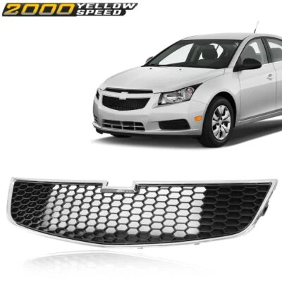Fit For 2011-2014 Chevrolet Cruze Front Bumper Bottom Grille Middle/Lower USA Foto 1 de 4