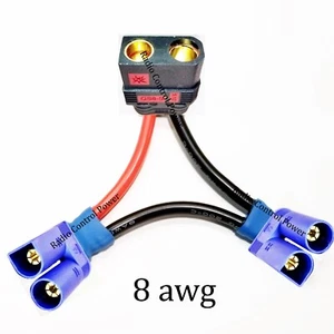 RCP-QS8 Female To EC5/IC5 Male Connectors Series Harness 8 awg wire - Picture 1 of 11