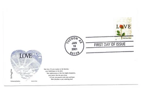 3496 (34c) Love Letters Aristocrat Cachets FDC - Picture 1 of 1