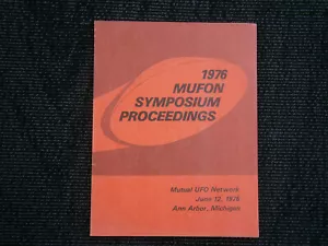 Las actas del simposio MUFON 1976. OVNI - Imagen 1 de 14