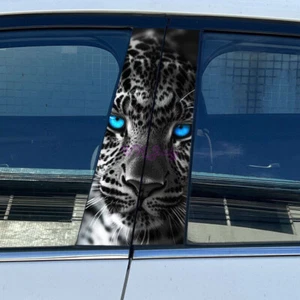 NEU 2 Stück Halloween Auto Mittelsäule Aufkleber B-Säule Schutzfolie Deko - Bild 1 von 27